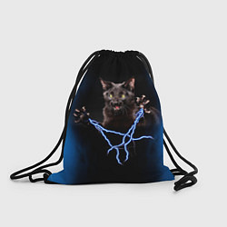 Рюкзак-мешок Грозовой кошакгромовержец, цвет: 3D-принт