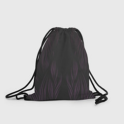 Рюкзак-мешок Фиолетовое пламя, цвет: 3D-принт