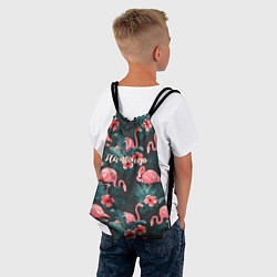 Рюкзак-мешок Flamingo, цвет: 3D-принт — фото 2