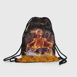 Рюкзак-мешок Вечеринка у скелетов, цвет: 3D-принт
