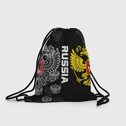 Рюкзак-мешок Россия, цвет: 3D-принт