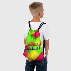 Рюкзак-мешок Fortnite гамма абстракция, цвет: 3D-принт — фото 2