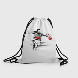 Рюкзак-мешок Мухаммед Али, цвет: 3D-принт