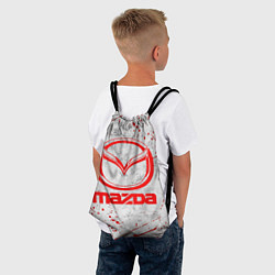 Рюкзак-мешок MAZDA RED LOGO, цвет: 3D-принт — фото 2
