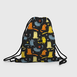 Рюкзак-мешок Смешные Котики, цвет: 3D-принт