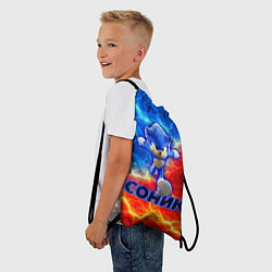 Рюкзак-мешок СОНИК, цвет: 3D-принт — фото 2