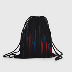 Рюкзак-мешок Red & Black, цвет: 3D-принт