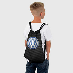Рюкзак-мешок Volkswagen Logo, цвет: 3D-принт — фото 2