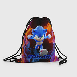 Рюкзак-мешок SONIC, цвет: 3D-принт