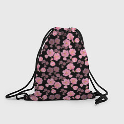 Рюкзак-мешок Цветок сакуры, цвет: 3D-принт