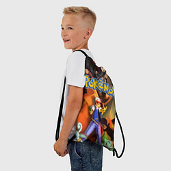 Рюкзак-мешок POKEMON, цвет: 3D-принт — фото 2