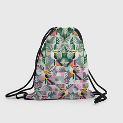 Рюкзак-мешок Туканы, цвет: 3D-принт