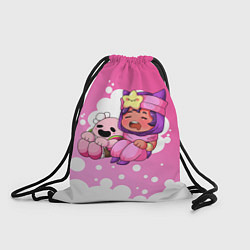 Рюкзак-мешок Бравл Старс Сэнди, цвет: 3D-принт