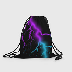 Рюкзак-мешок МОЛНИЯ NEON, цвет: 3D-принт