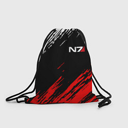 Рюкзак-мешок MASS EFFECT N7, цвет: 3D-принт