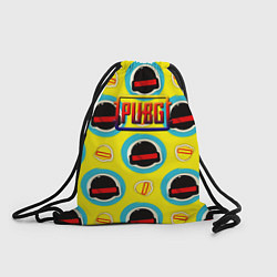 Рюкзак-мешок PUBG YELLOW, цвет: 3D-принт
