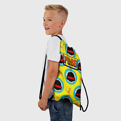 Рюкзак-мешок PUBG YELLOW, цвет: 3D-принт — фото 2