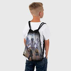 Рюкзак-мешок PUBG на спине, цвет: 3D-принт — фото 2