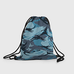 Рюкзак-мешок Камуфляж Полиции, цвет: 3D-принт