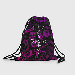 Рюкзак-мешок TRAVIS SCOTT CACTUS JACK, цвет: 3D-принт