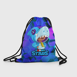 Рюкзак-мешок Скин акулы Леона, цвет: 3D-принт
