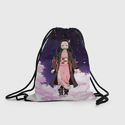 Рюкзак-мешок Незуко, цвет: 3D-принт