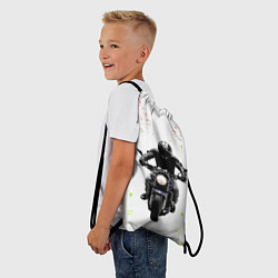 Рюкзак-мешок МОТОЦИКЛЫ, цвет: 3D-принт — фото 2