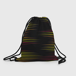 Рюкзак-мешок HORIZONTAL GEOMETRY, цвет: 3D-принт