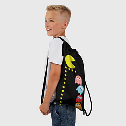 Рюкзак-мешок Pac-man, цвет: 3D-принт — фото 2