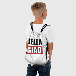 Рюкзак-мешок Bella Ciao, цвет: 3D-принт — фото 2