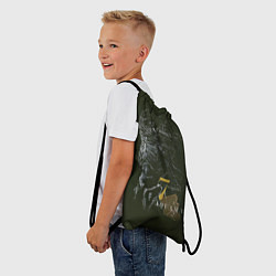Рюкзак-мешок AQUAMAN, цвет: 3D-принт — фото 2