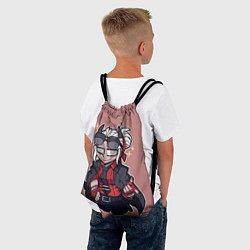 Рюкзак-мешок Helltaker, цвет: 3D-принт — фото 2