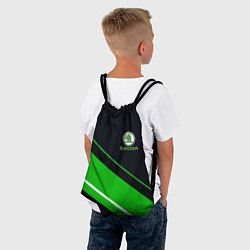 Рюкзак-мешок SKODA, цвет: 3D-принт — фото 2