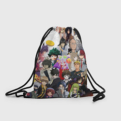 Рюкзак-мешок АНИМЕ ALLPIC, цвет: 3D-принт