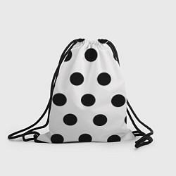 Рюкзак-мешок Горошeк, цвет: 3D-принт