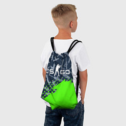Рюкзак-мешок CS GO КС ГО, цвет: 3D-принт — фото 2