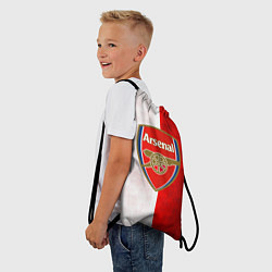 Рюкзак-мешок FC Arsenal 3D, цвет: 3D-принт — фото 2
