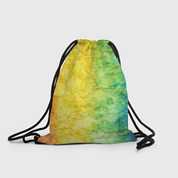 Рюкзак-мешок Разноцветный акварель градиент, цвет: 3D-принт