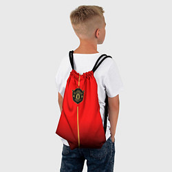 Рюкзак-мешок Манчестер Юнайтед лого 2020, цвет: 3D-принт — фото 2
