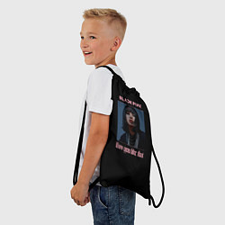 Рюкзак-мешок BLACKPINK - Lisa, цвет: 3D-принт — фото 2
