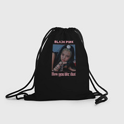 Рюкзак-мешок BLACKPINK - Jennie, цвет: 3D-принт