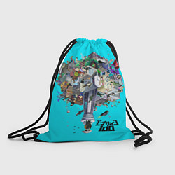 Рюкзак-мешок МОБ ПСИХО 100, цвет: 3D-принт