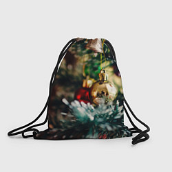 Рюкзак-мешок Рождество, Новый Год, цвет: 3D-принт