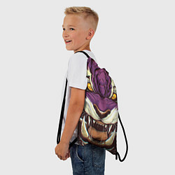 Рюкзак-мешок Маска тигра Ханья, цвет: 3D-принт — фото 2