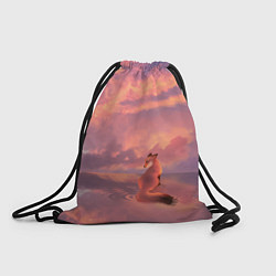 Рюкзак-мешок Лиса и небеса 2, цвет: 3D-принт