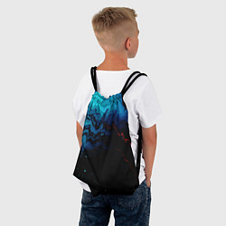 Рюкзак-мешок ПЛАЗМА, цвет: 3D-принт — фото 2