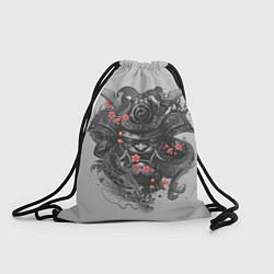 Рюкзак-мешок Samurai, цвет: 3D-принт