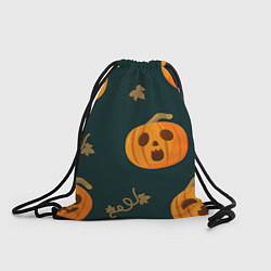 Рюкзак-мешок Осенние тыквы, цвет: 3D-принт