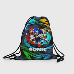 Рюкзак-мешок SONIC TRIO, цвет: 3D-принт