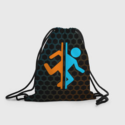 Рюкзак-мешок PORTAL ПОРТАЛ, цвет: 3D-принт